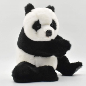Panda Cub Sitting Plush Soft Toy by Hansa